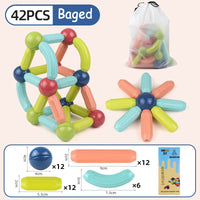 Thumbnail for Educational Magnetic Stick Building Toys