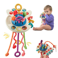 Thumbnail for Montessori Silicone Pulling Toy