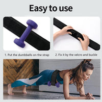 Thumbnail for GluteMax - Exercise Hip Thrust Glute Trainer Belt