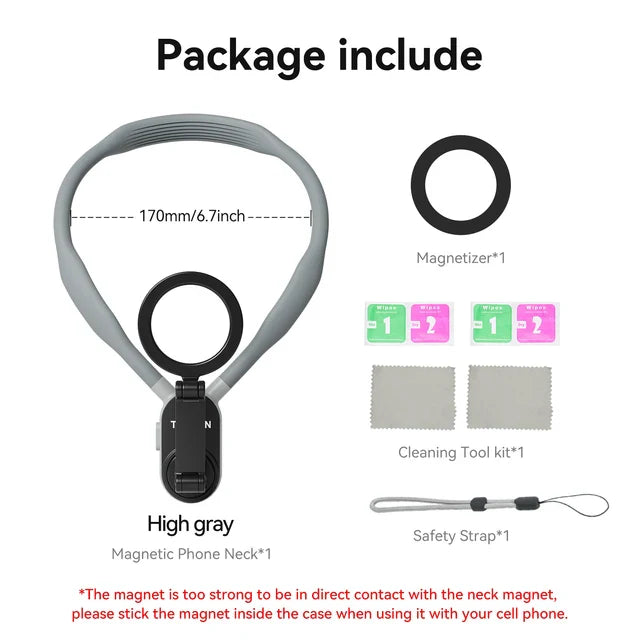 MagSnap - Magnetic Neck Hold Mount Selfie Stick Tripod