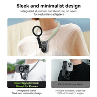 Thumbnail for MagSnap - Magnetic Neck Hold Mount Selfie Stick Tripod